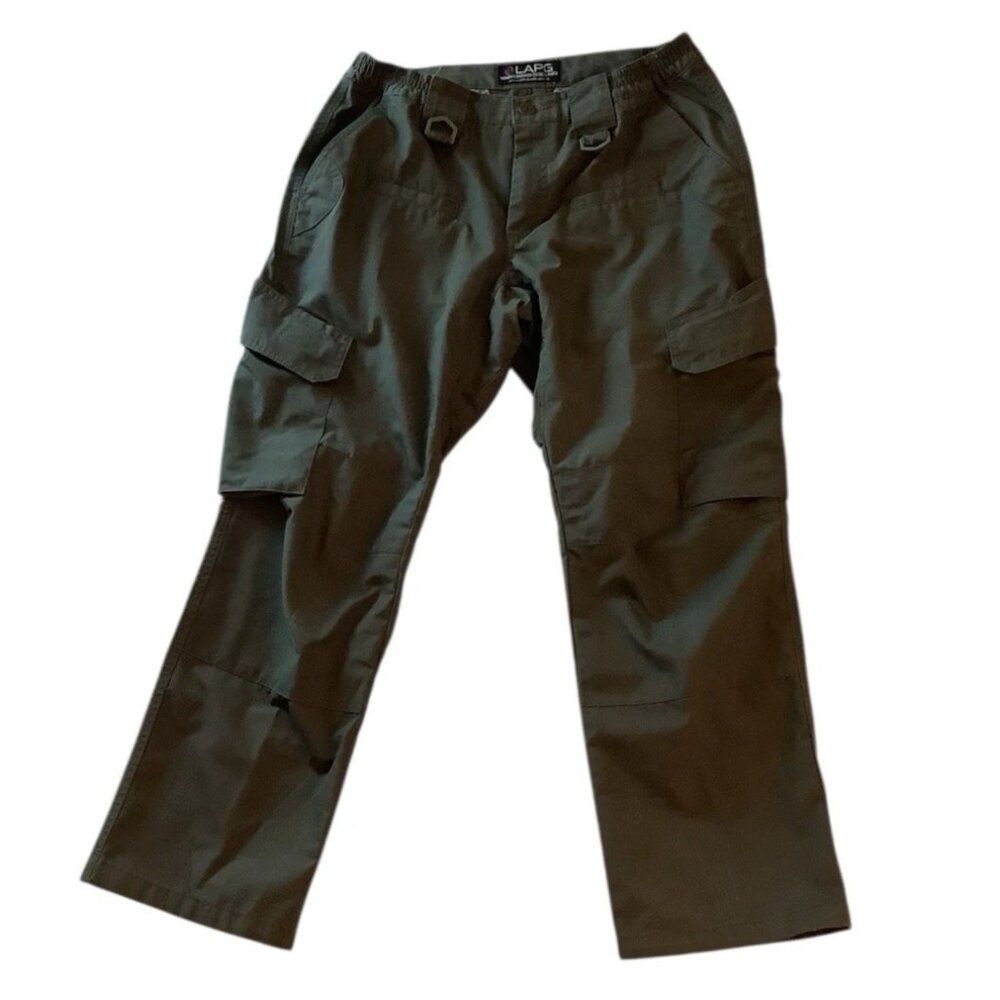 LAPG Womens Operator Tactical Cargo Pants Size 8 Short Green